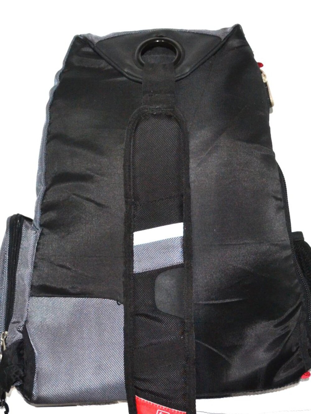 Ful Multi‑Pocket Travel Backpack Gray Red Accents Secure Zippers Travel School - Picture 3 of 6